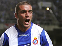 والتر پاندیانی برای اسپانیول گل زد