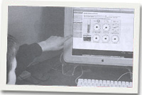 Gwybodaeth am y tywydd ar y sgrin