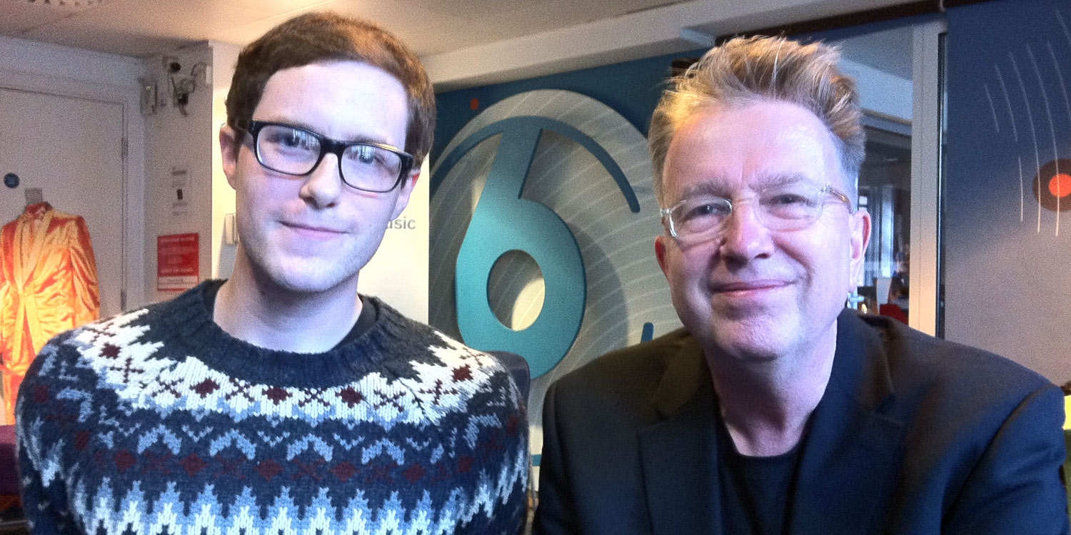 Jack Robert Hardman with Tom Robinson