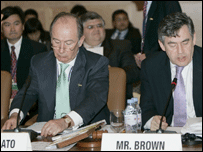 रेटो और गॉर्डन ब्राउन