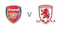 阿森纳与米德尔斯堡队徽