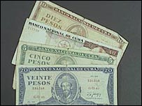Tiền peso của Cuba
