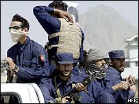 Cảnh sát Afghanistan tuần tra ở Kandahar