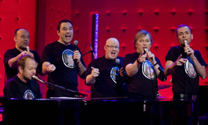 David Walliams and Matt Lucas join The Four Poofs on Friday Night With Jonathan Ross