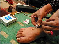 معتاد تزريقی