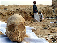 Cova rasa encontrada no Iraque