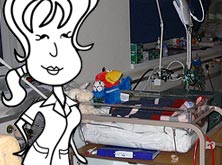 Alice in the maternity ward