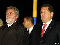 لولو ڈی سلوا، ہوگو شاویز