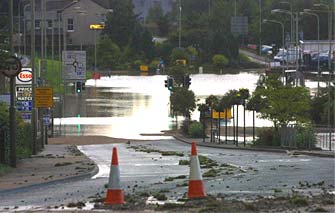 Inverness Flooded