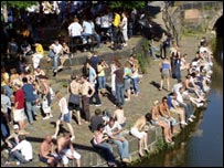 The crowd at D:Percussion (photo: Emma Farrer)