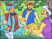 اکبر ، رحيم و جانباز