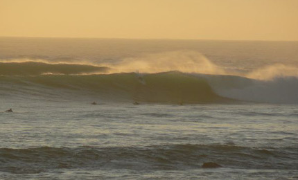 Joe and Amy Williams. Portugal surfari. 1/07