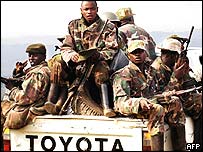 Soldados congoleses renegados