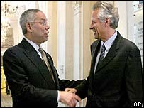 Домінік де Вільпен і Колін Павелл