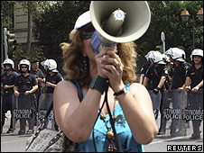 Protest in Athen 15.7.10