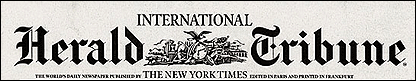 نشان روزنامه بين المللی هرالد تريبون