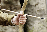 Bwa saeth (o gyfres Robin Hood BBC One, Tiger Aspect)