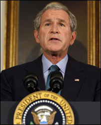 امریکی صدر بش