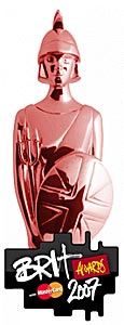 A BRIT Award, yesterday