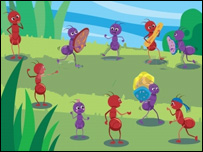 زندگی مورچه ها