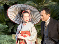 Cảnh trong phim Hồi Ký của Kỹ nữ Geisha 