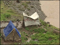 地震后的克什米尔