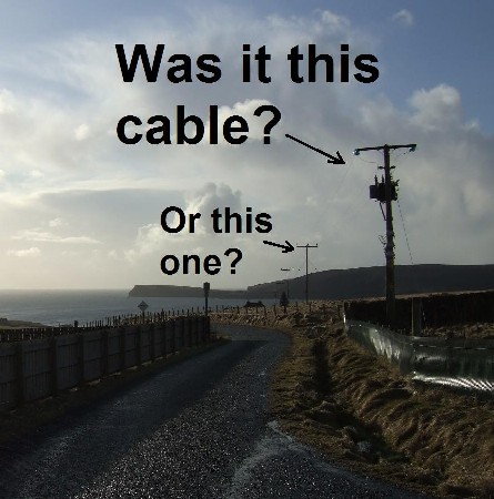 Which cable was it?