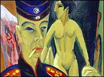 Some of the German expressionist's paintings were burned during the Nazi era and called 'degenerate'