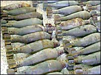 Mortar shells