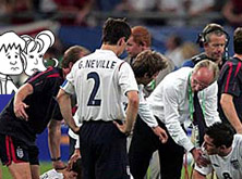 Tim and Alice at the World Cup