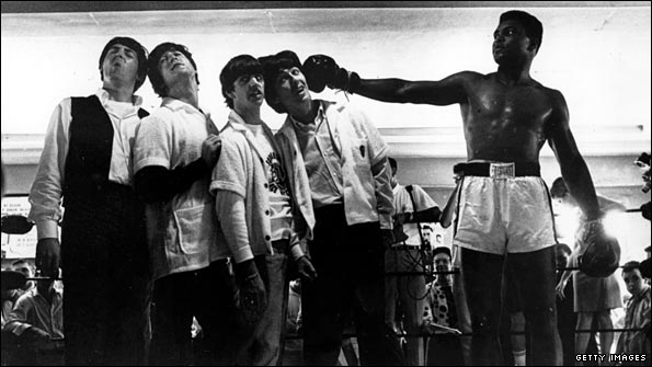 Muhammad Ali meets the Beatles in 1964