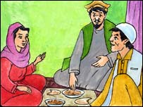 شفيقه، زلمی و جانداد