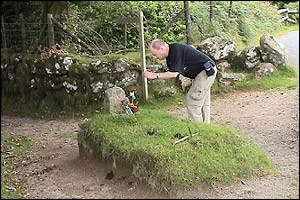 David Phillips at Kitty Jay's Grave