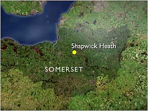 Shapwick map