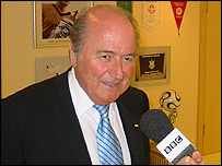 Sepp Blatter, FIFA president