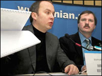 Нестор Шуфрич і Тарас Чорновіл