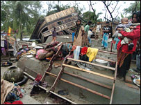 ایک تباہ شدہ سکول
