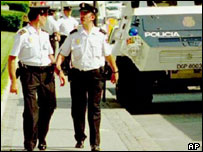 سپین کی پولیس