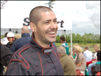 Shane Lynch enjoys drift car racing