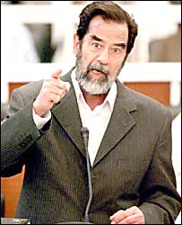 Saddám Husajn před soudem