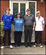 The Price family from Oldham