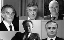 Radio 3 controllers - Howard Newby, Stephen Hearst, John Drummond, Nicholas Kenyon, Roger Wright