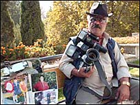 عکاس در پارک ملت