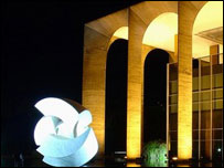 Palácio do Itamaraty, sede do Ministério das Relações Exteriores