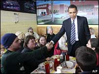 Ông Obama vận động tại Maine