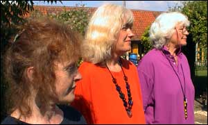 Picture of the Sylvesters: Josie, Gillian and Diana