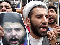 मुक़्तदा अल सद्र के समर्थक