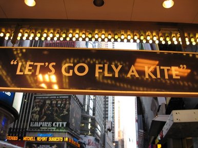 A sign from elsewhere