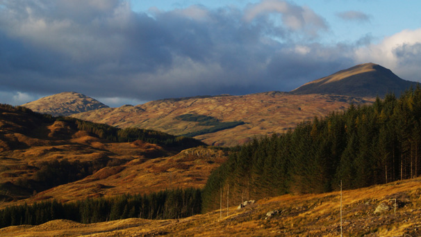 Ben Challum from An Caisteal