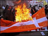 کارٹون پر ہنگامے